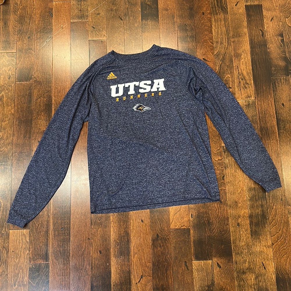Adidas UTSA Runner College Longsleeve navy blue shirt